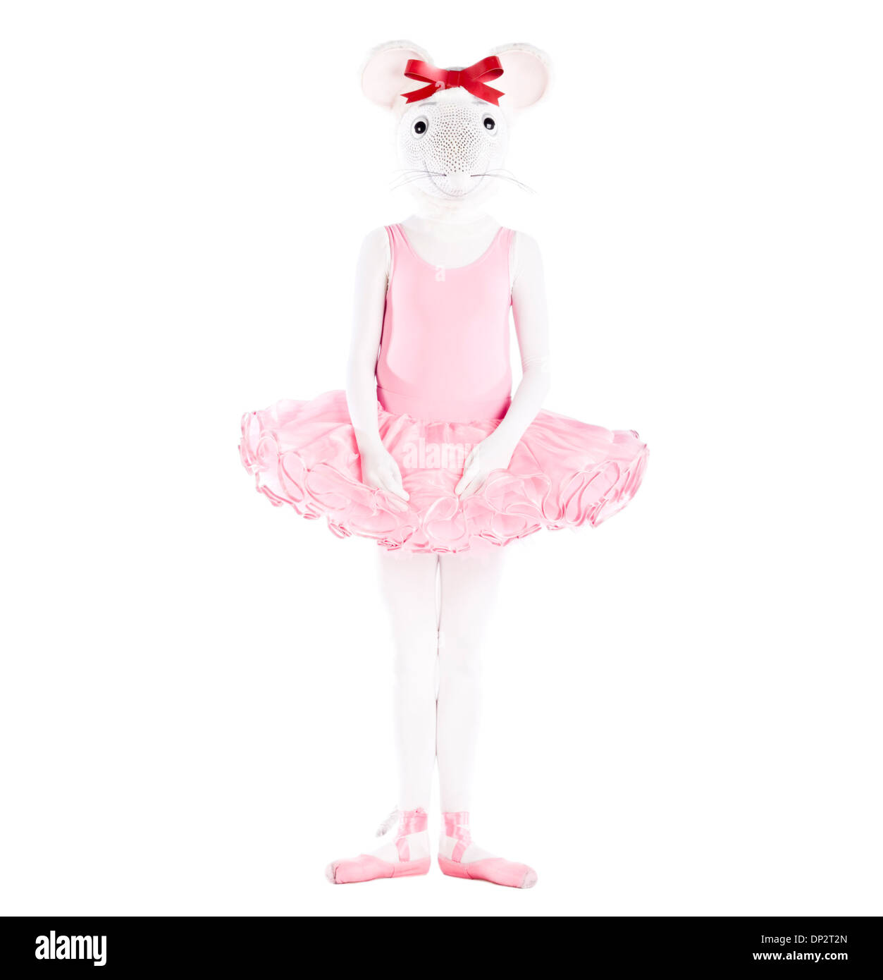Angelina Ballerina à la caméra en photographié dans le studio. Banque D'Images