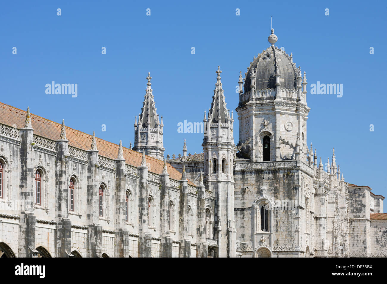 Monastère des Hiéronymites, UNESCO World Heritage Site, Belém, Lisbonne, Portugal Banque D'Images