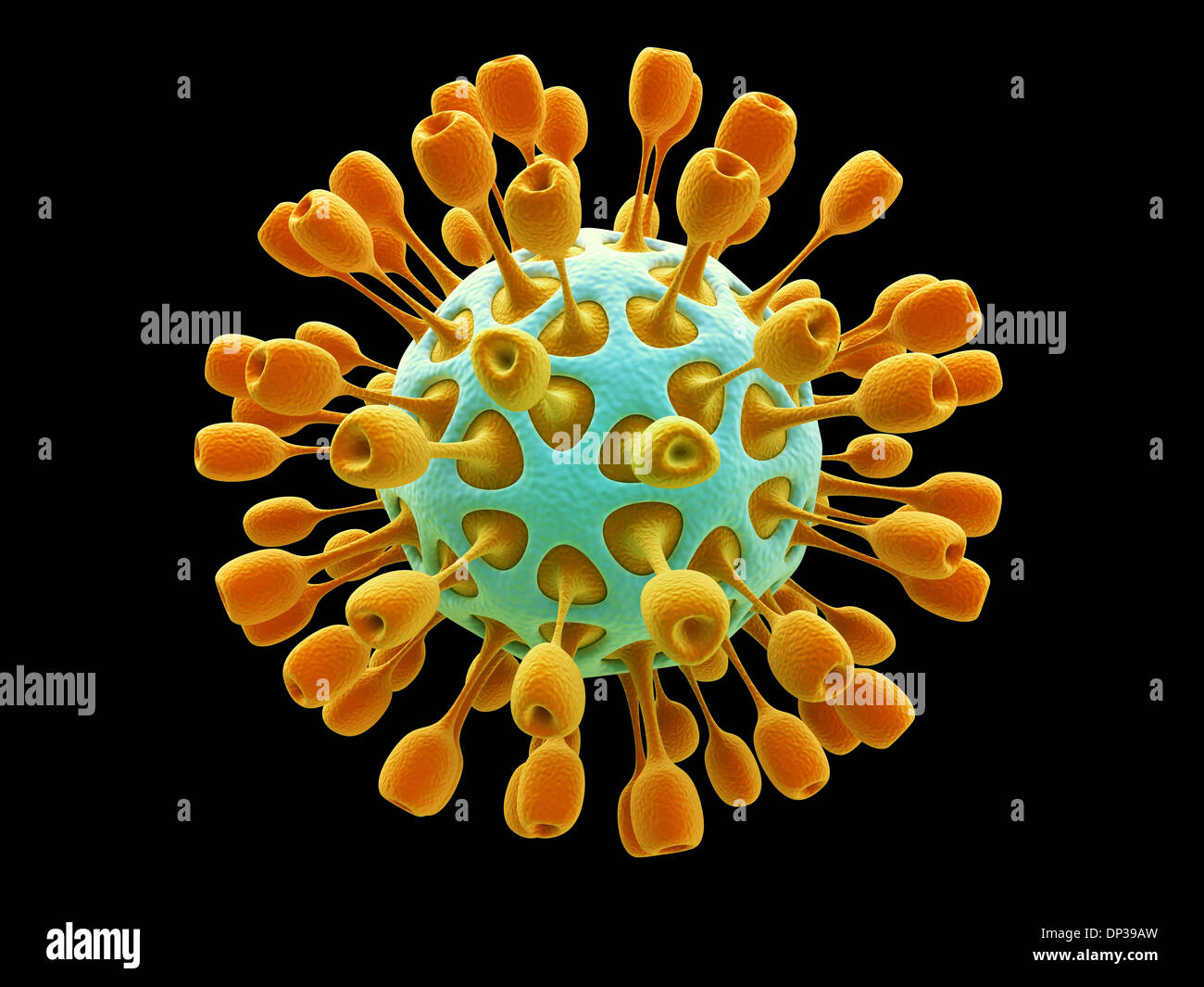 Virus, oeuvre Banque D'Images
