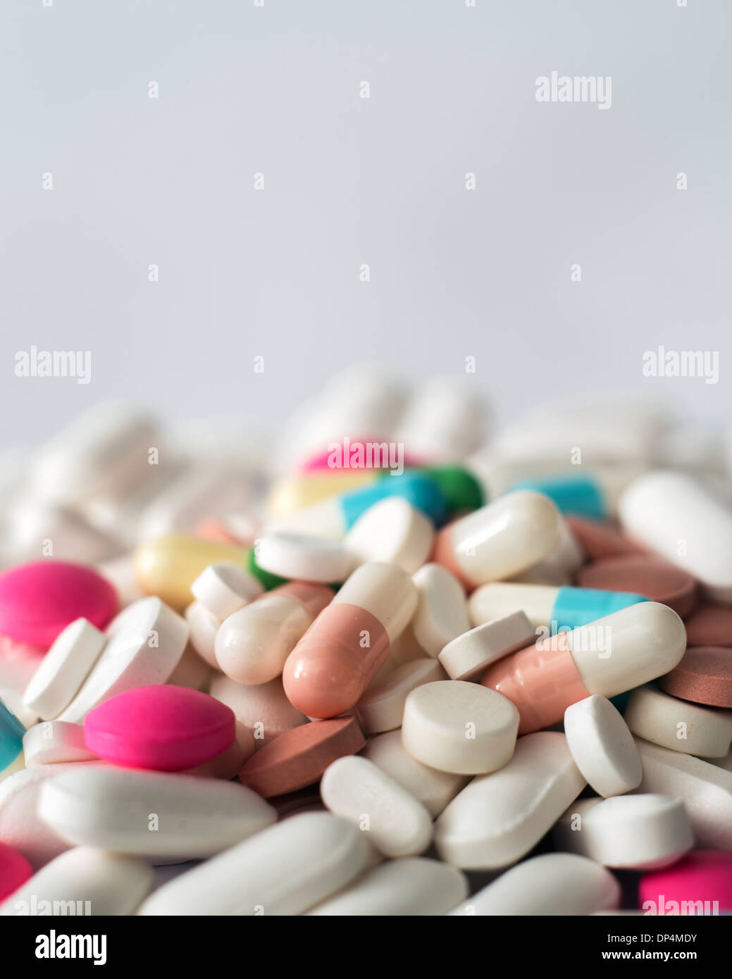 Assortiment de comprimés Banque D'Images