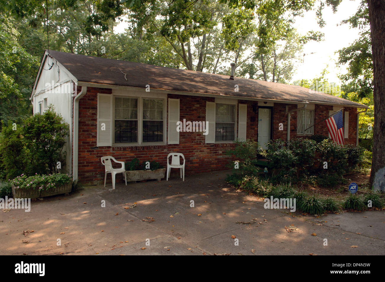 Aug 17, 2006 ; Atlanta, GA, USA ; ancienne résidence de Susan Millican à Smyrna, GA où John Karr aurait été molesté des dizaines d'adolescentes au début des années 80. Crédit obligatoire : Photo de Robin Nelson/ZUMA Press. (©) Copyright 2006 by Robin Nelson Banque D'Images