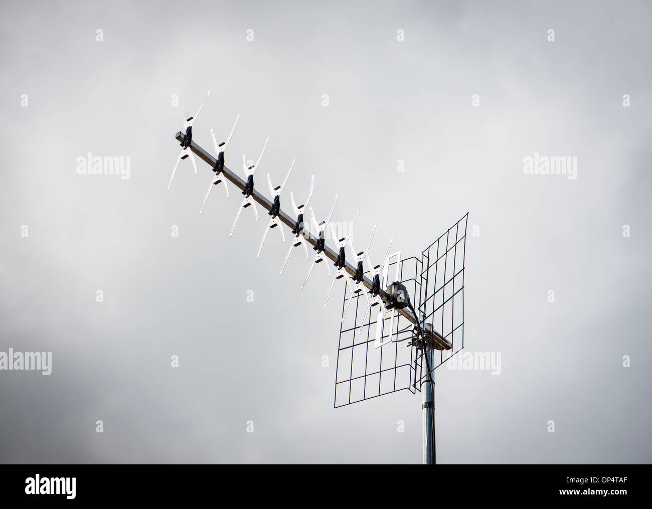 Antenne TV Banque D'Images