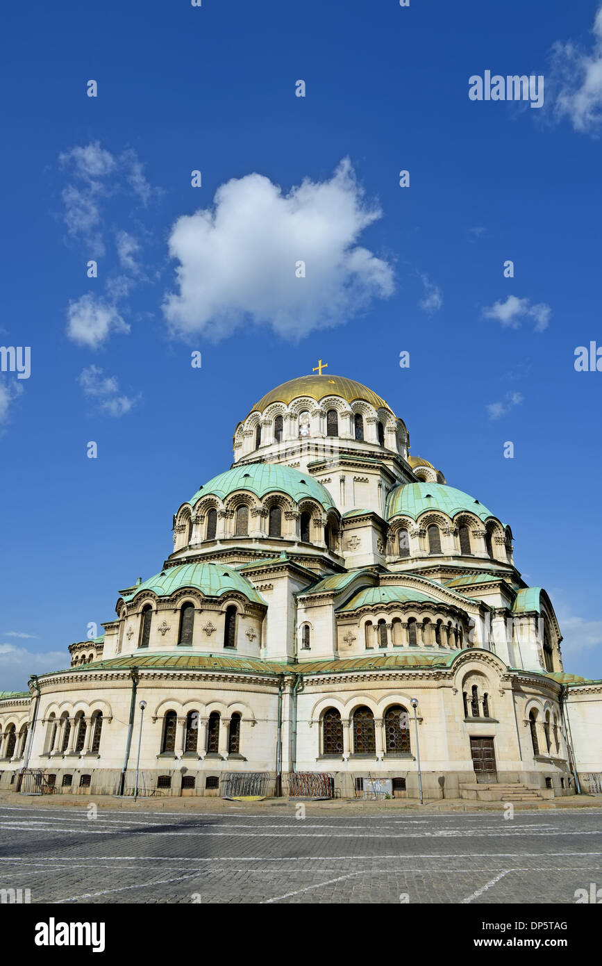 La cathédrale Alexandre Nevski à Sofia, Bulgarie Banque D'Images