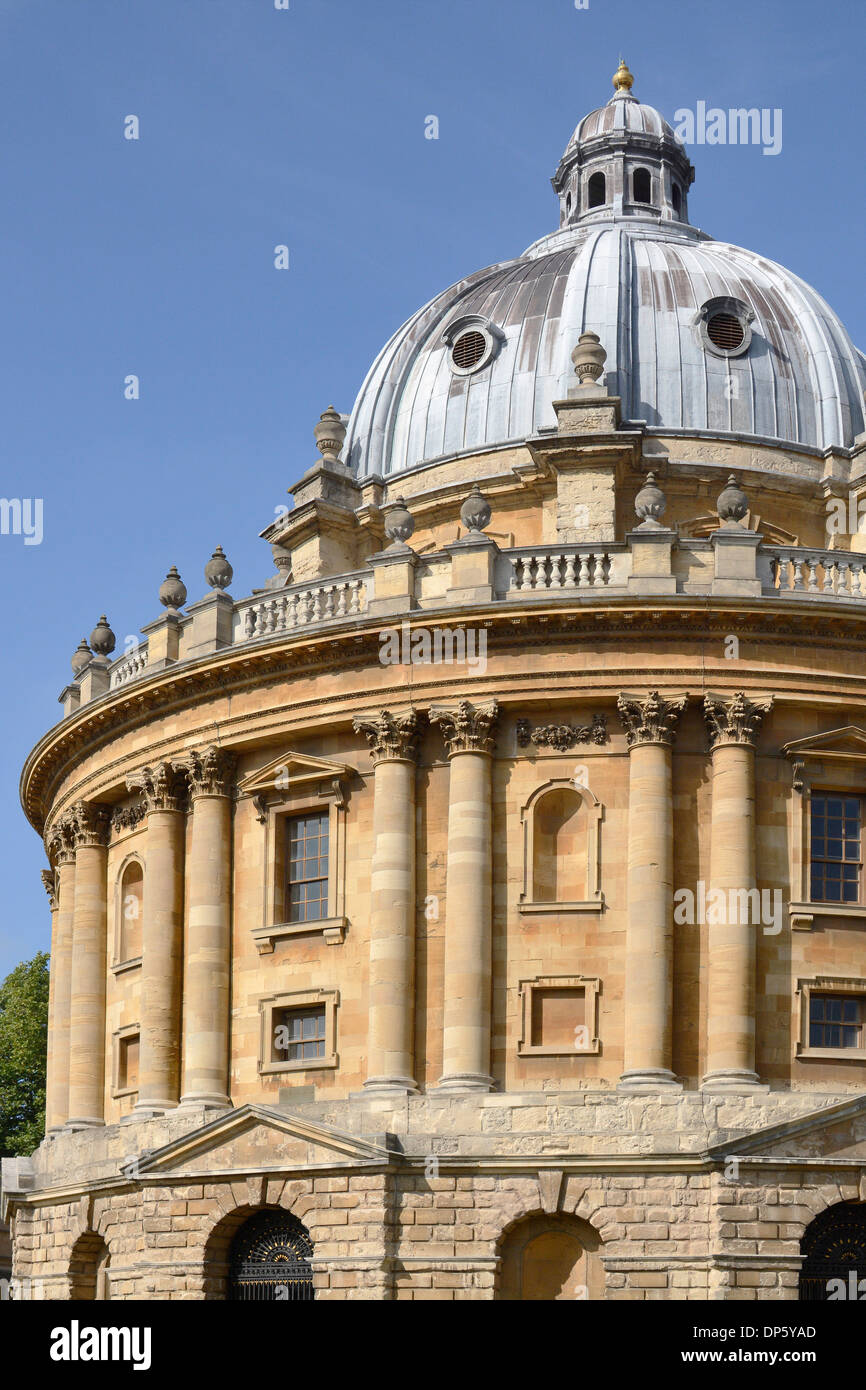 Radcliffe Camera en Radcliffe Square. Oxford. L'Angleterre. Salle de lecture de la Bibliothèque Bodléienne Banque D'Images