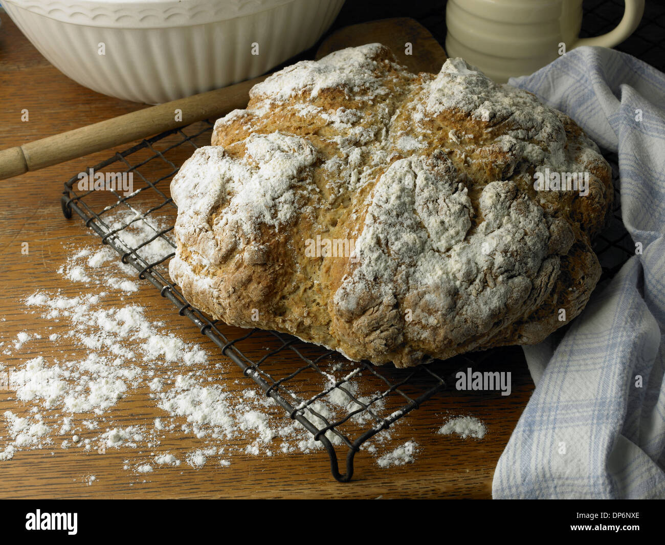 Irish soda bread Banque D'Images
