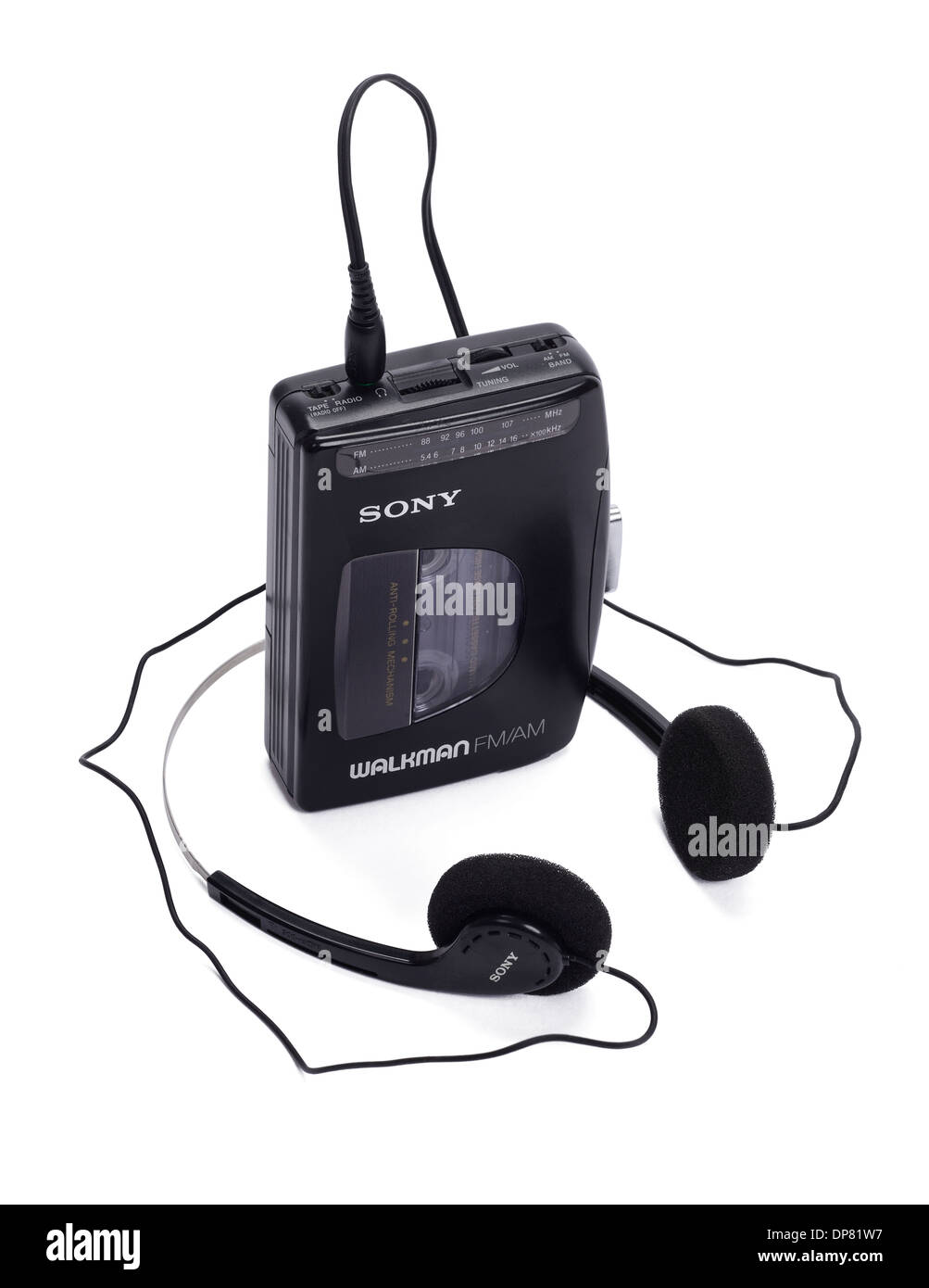 Sony Walkman cassette personnelle et de la radio des années 80 Banque D'Images