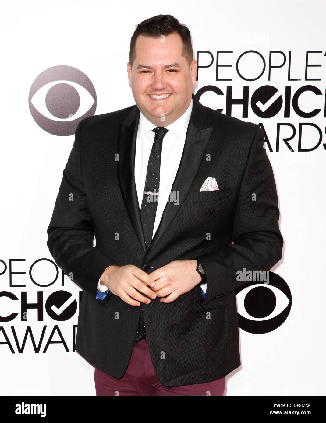 Los Angeles, CA, USA. 8 janvier, 2014. Ross Matthews aux arrivées pour 40e édition annuelle de la People's Choice Awards 2014 - Arrivées, Nokia Theatre L.A. Vivre, Los Angeles, CA 8 janvier 2014. Credit : Emiley Schweich/Everett Collection/Alamy Live News Banque D'Images