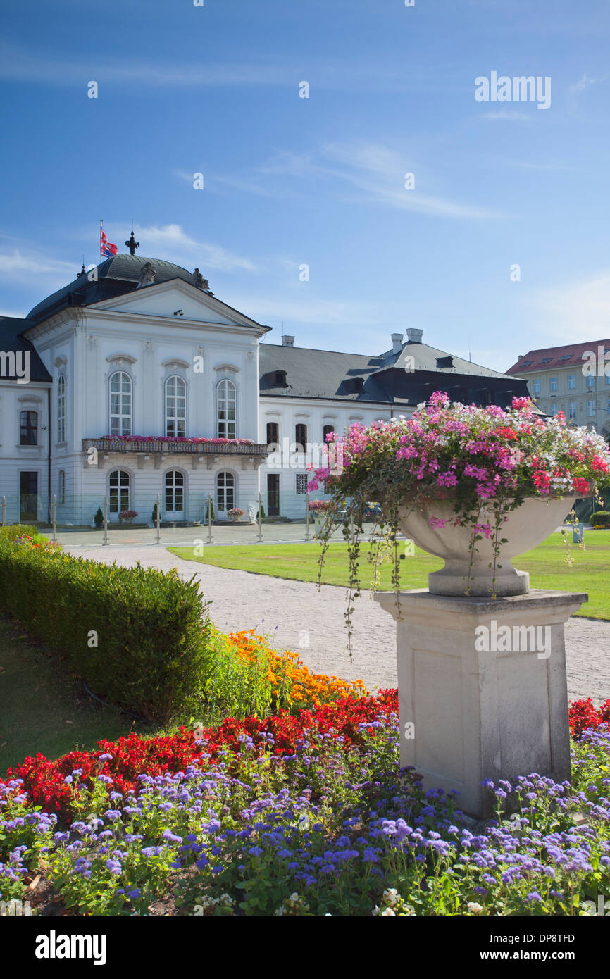 Palais Grassalkovich, Bratislava, Slovaquie Banque D'Images