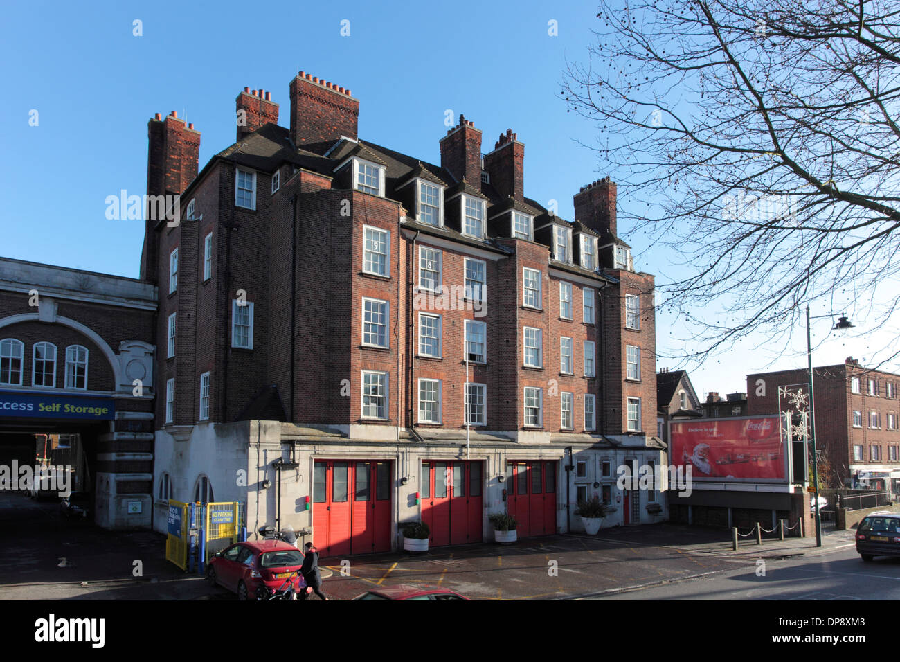 West Norwood Fire Station, Londres SW27 Banque D'Images
