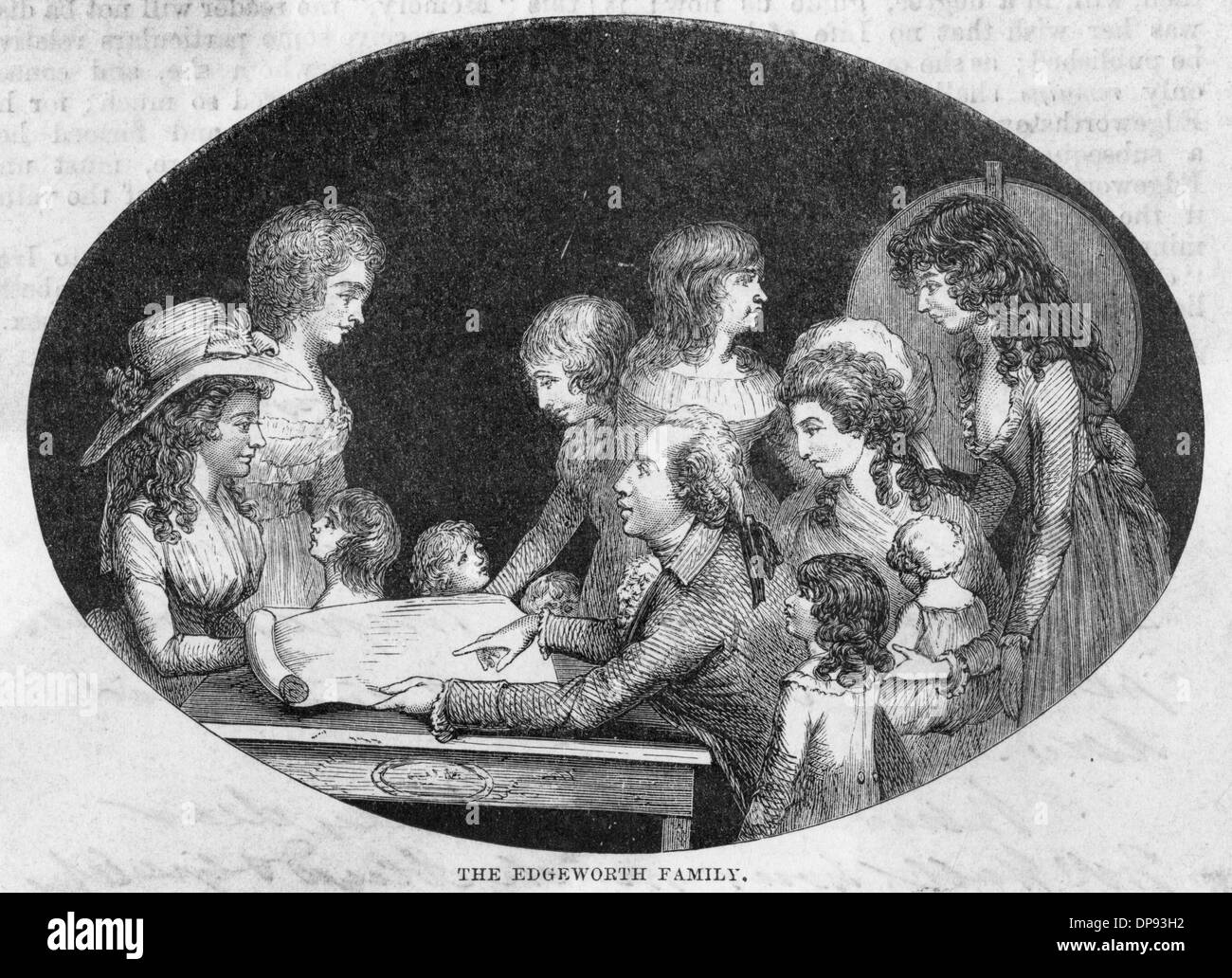 Maria Edgeworth Banque D'Images