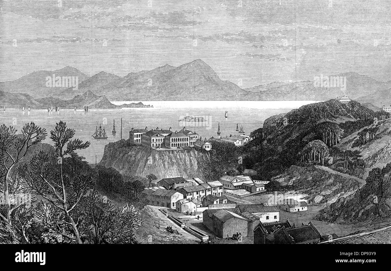 Royal Naval Hospital, Hong Kong, Chine Banque D'Images