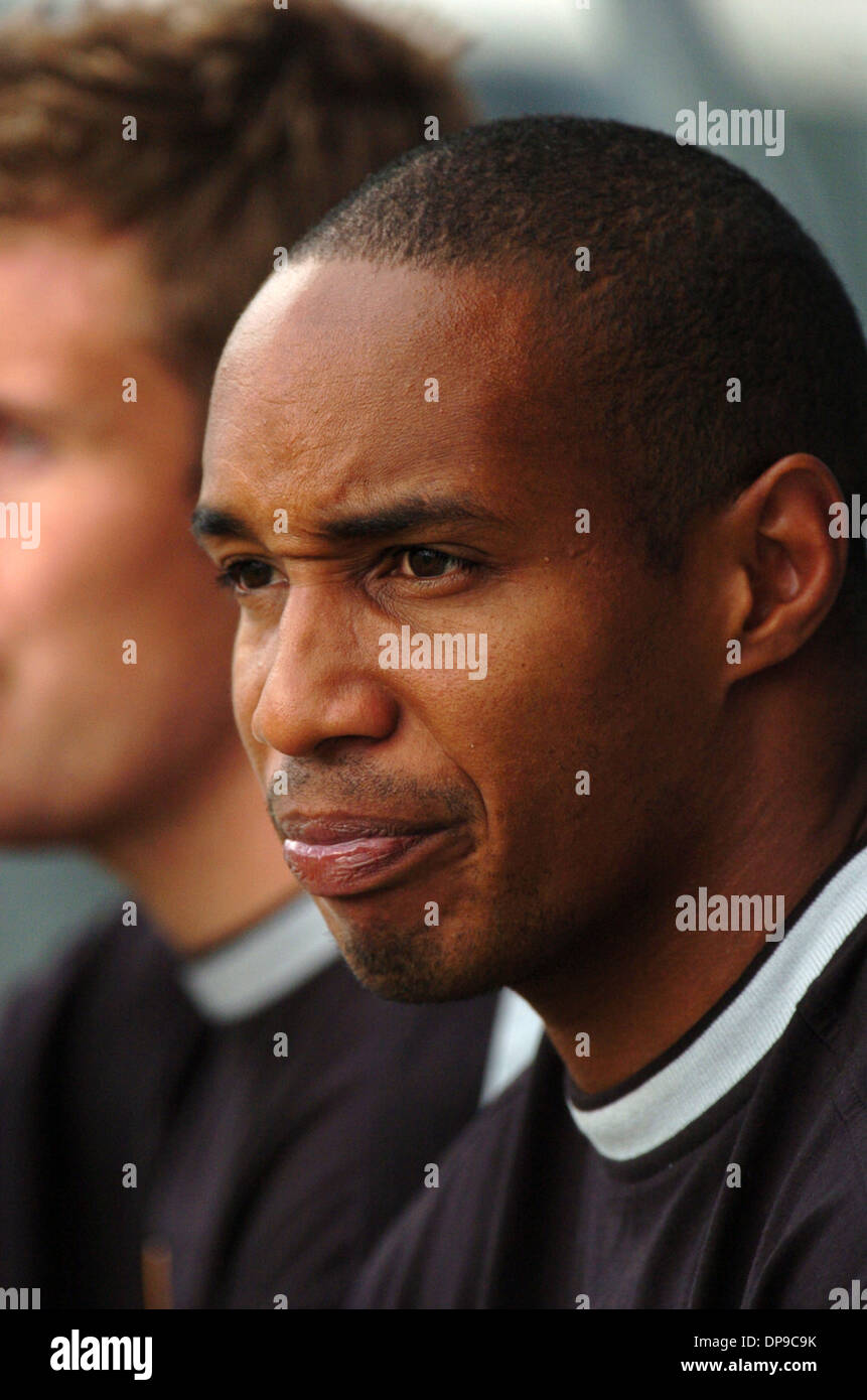 Paul Ince 2004 Football Banque D'Images