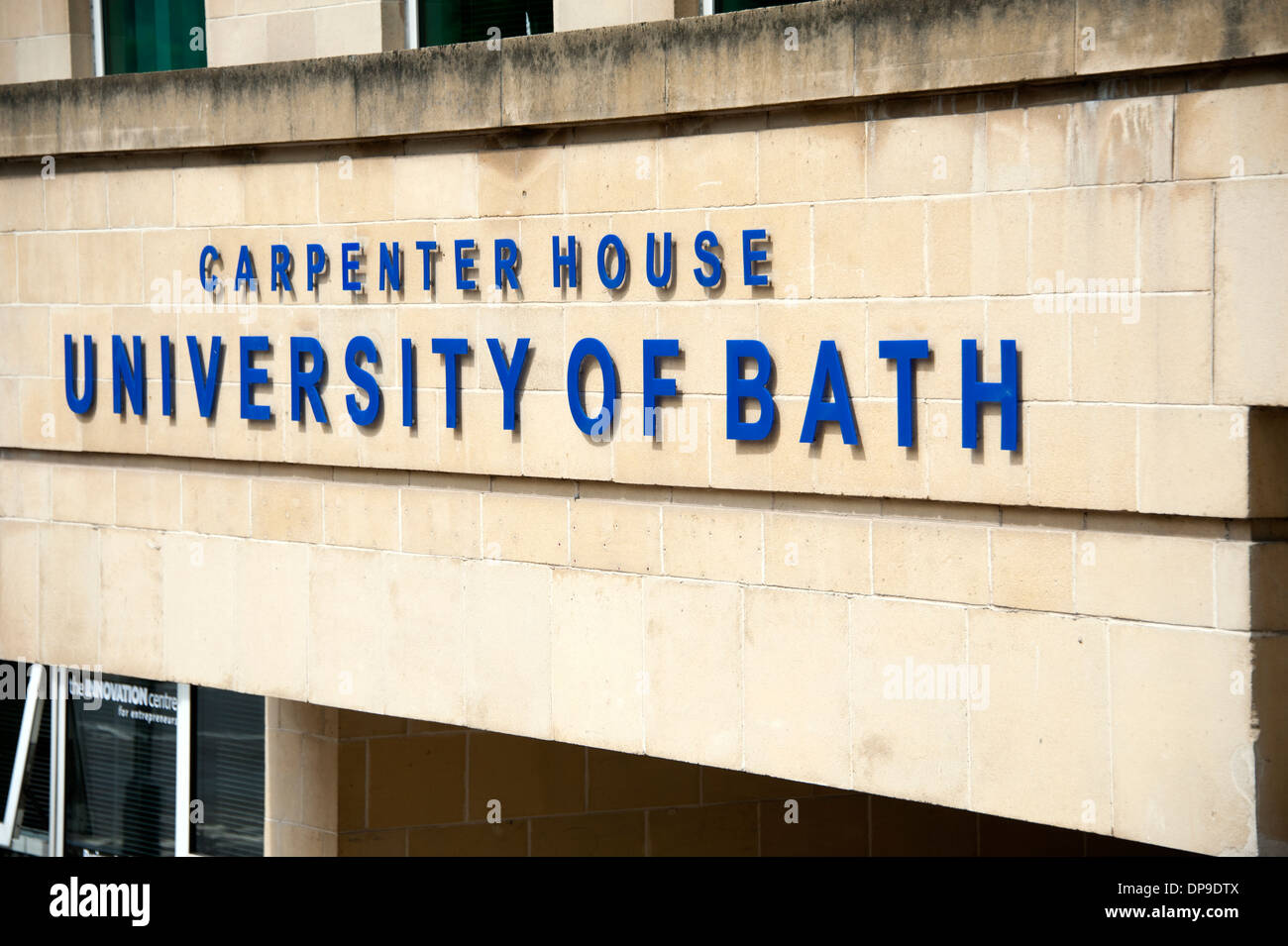 Carpenter Chambre Université de Bath Somerset UK Banque D'Images