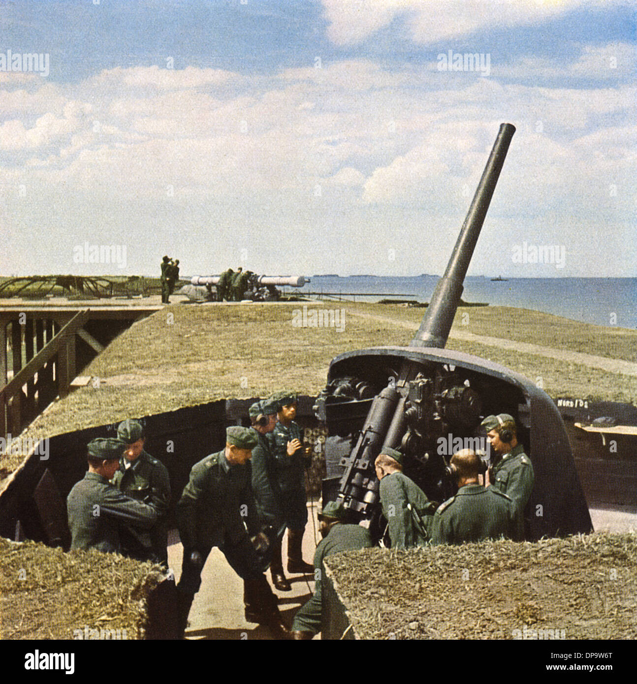 Arme/ANTI-AIRCRAFT WW2 Banque D'Images