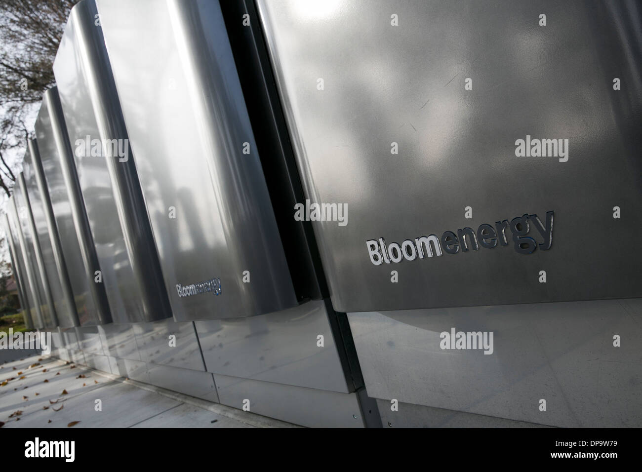 Bloom Energy Les serveurs du siège de Bloom Energy à Sunnyvale, Californie. Banque D'Images Bloom Energy Les serveurs du siège de Bloom Energy à Sunnyvale, Californie. Banque D'Images