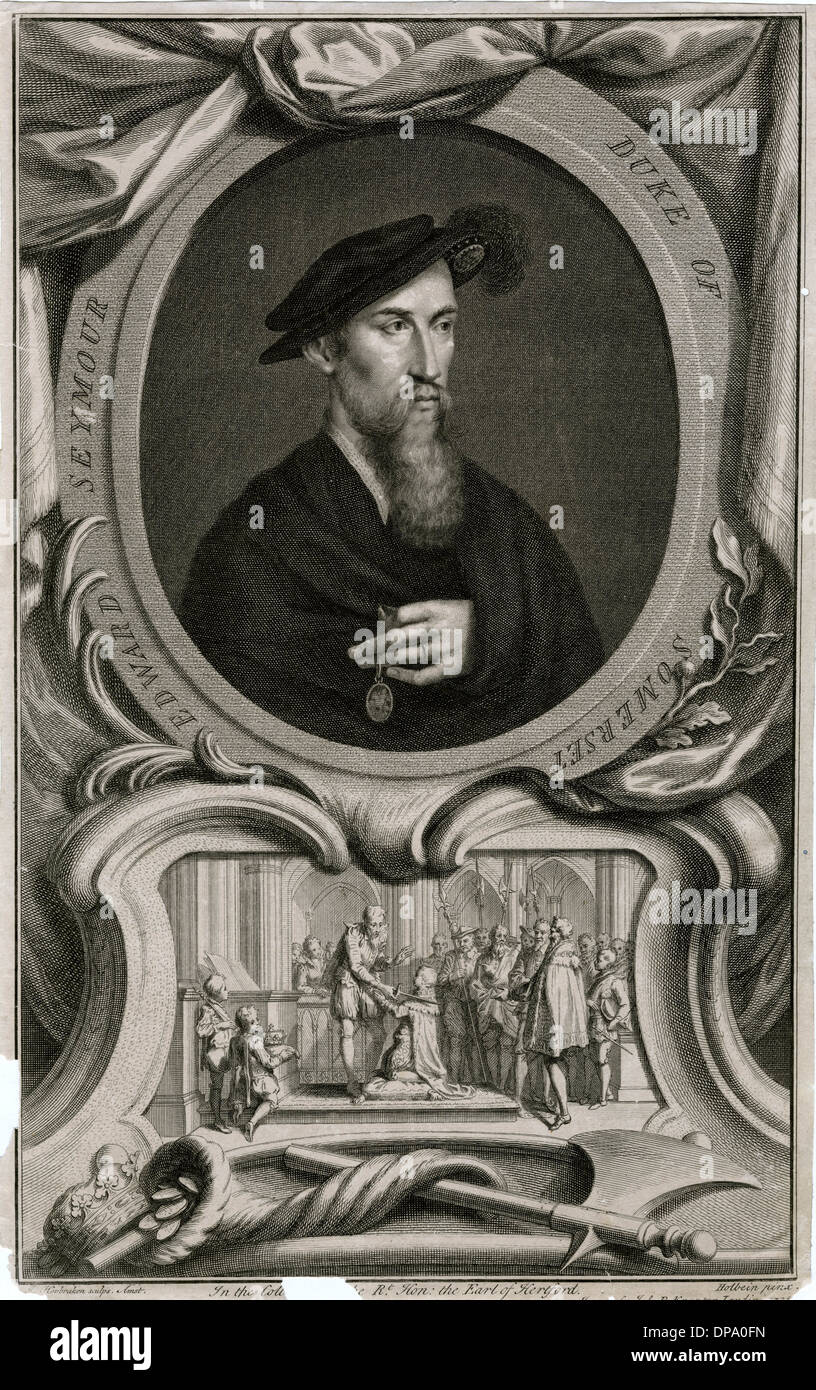 EDWARD SEYMOUR, SOMERSET Banque D'Images
