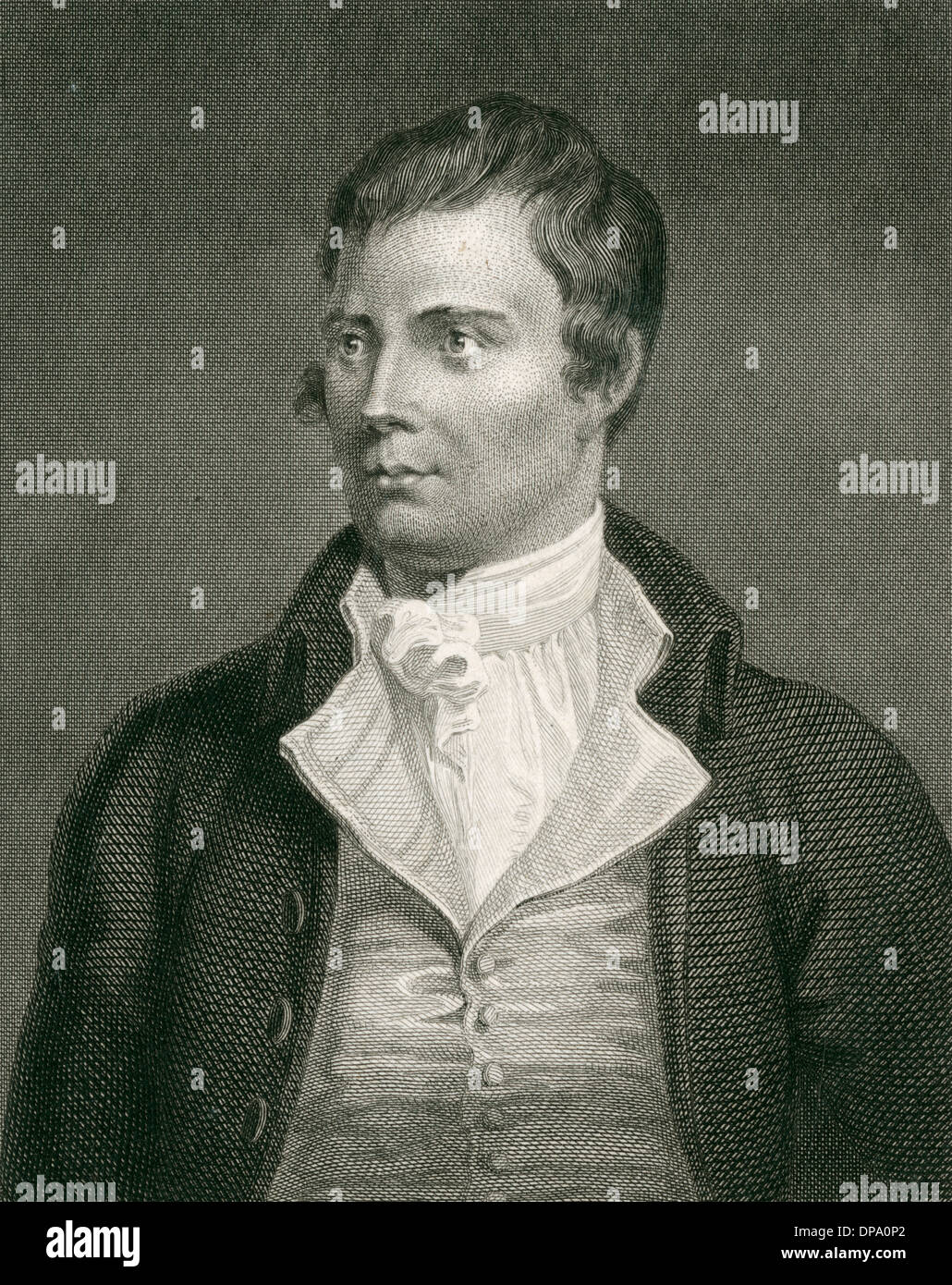 ROBERT BURNS Banque D'Images