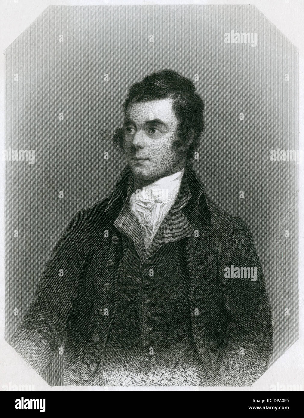 ROBERT BURNS Banque D'Images