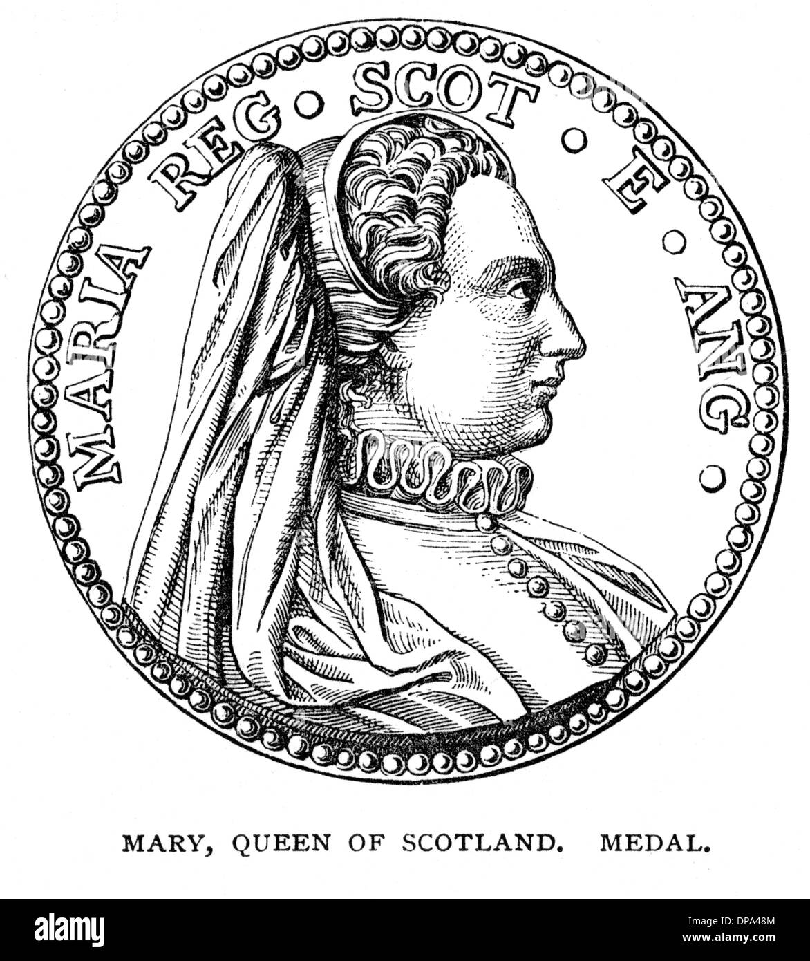 Marie, Reine d'Écosse Banque D'Images