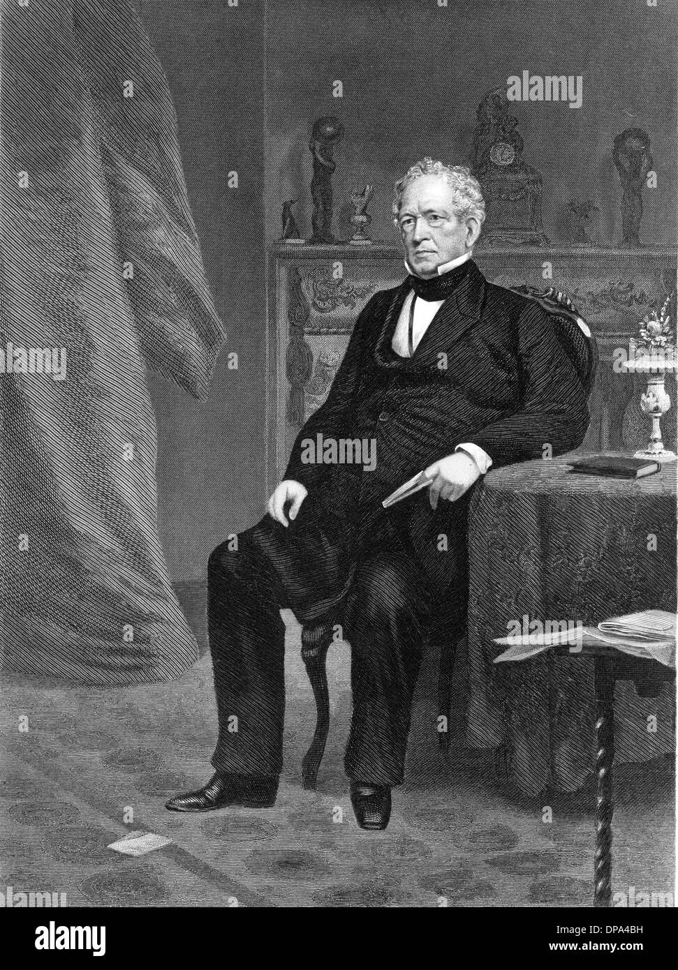EDWARD EVERETT Banque D'Images