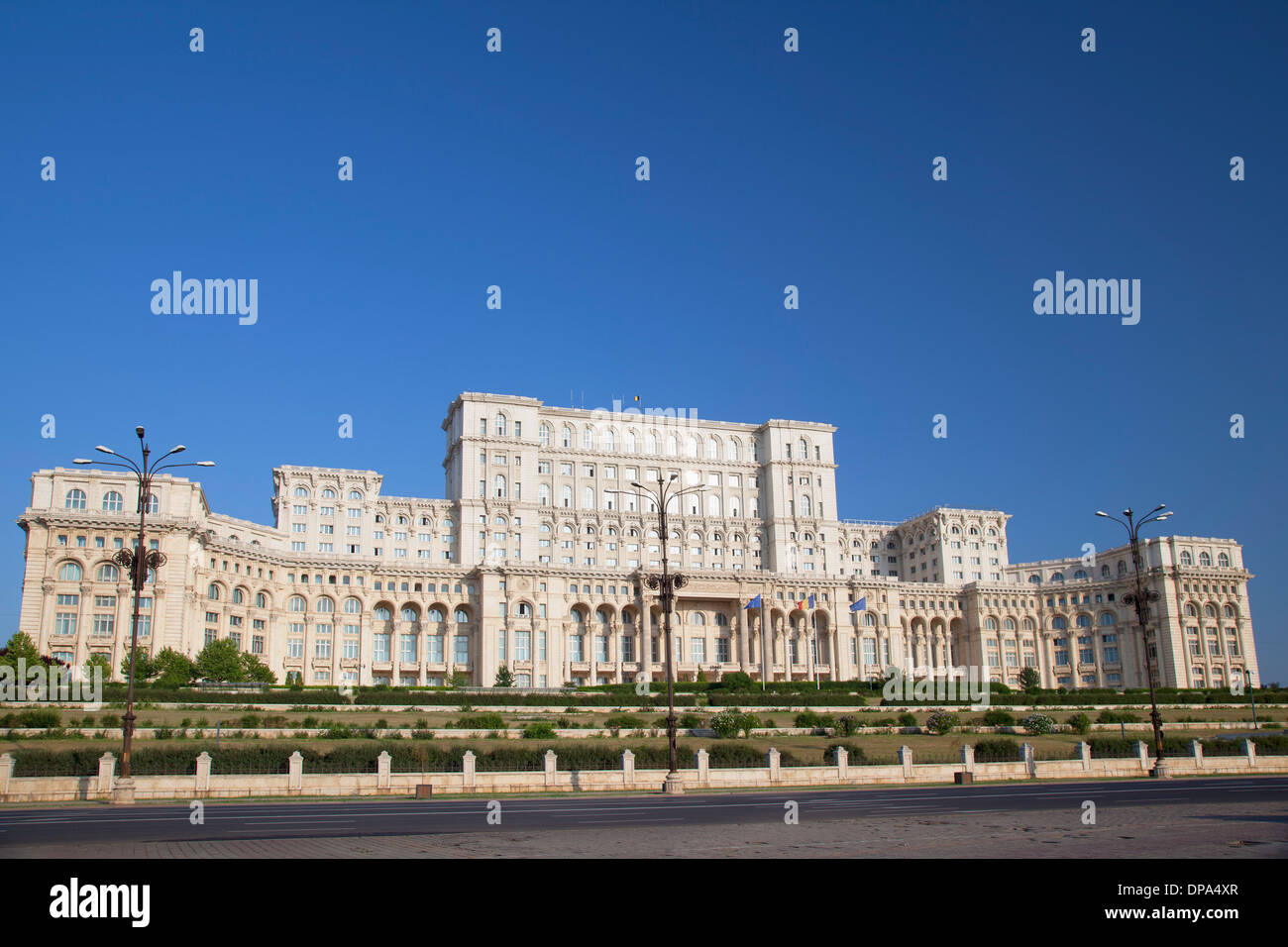 Palais du Parlement, Bucarest, Roumanie Banque D'Images