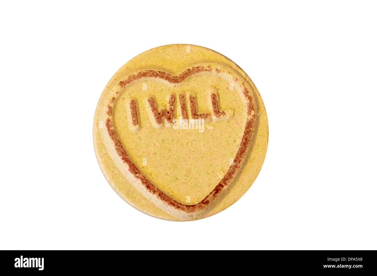 Love Heart Sweet JE Banque D'Images