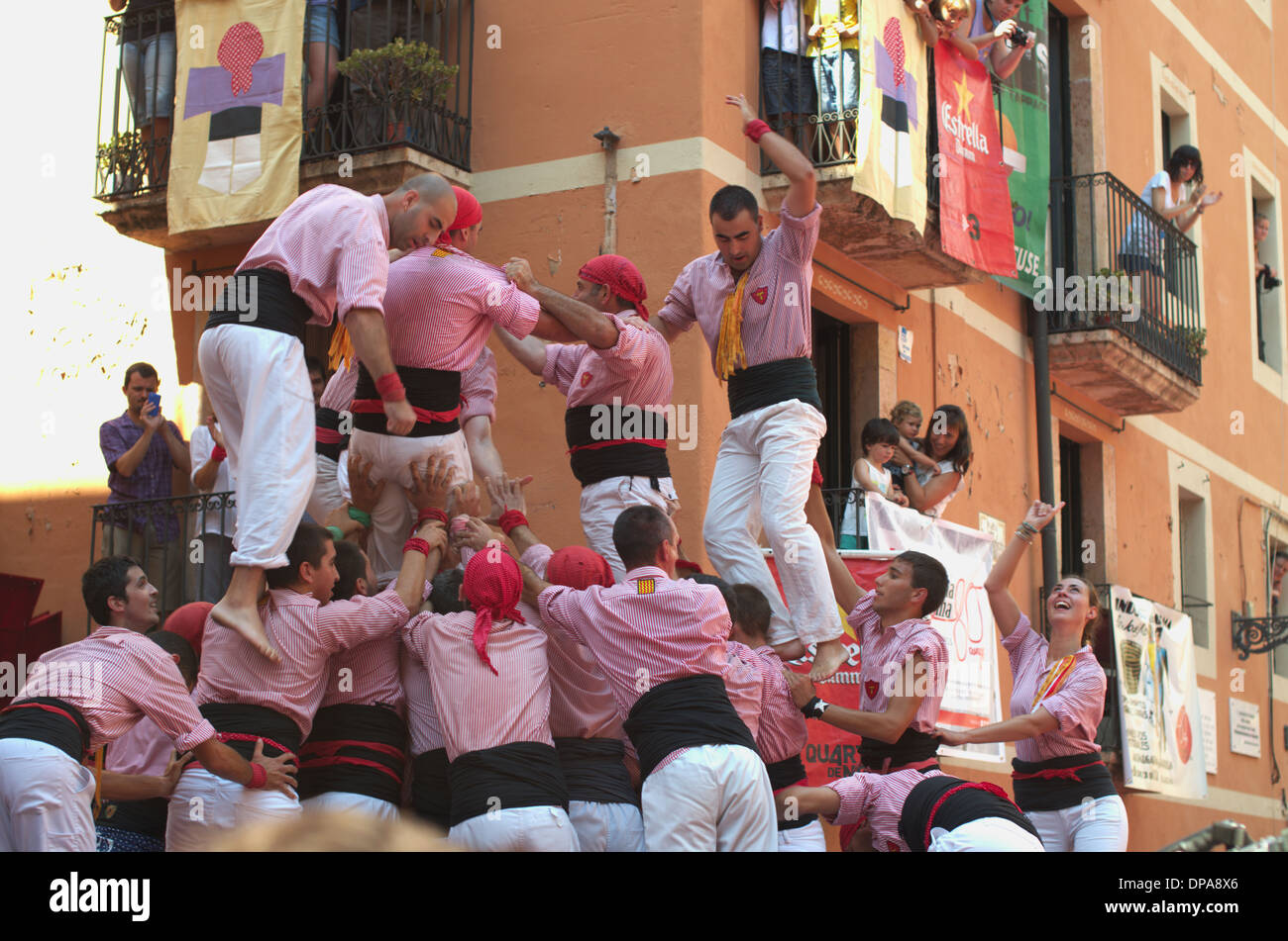 Castell - tour à Tarragone, Espagne Banque D'Images