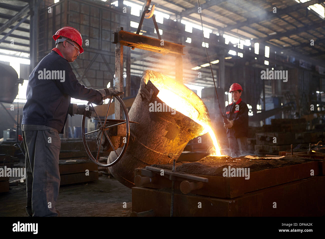 Fonderie De Fer Banque d'image et photos Alamy