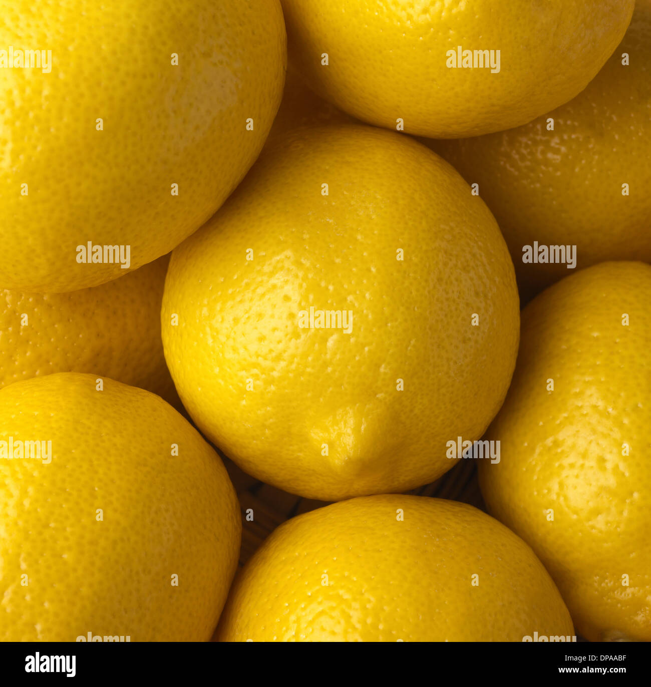 Groupe de citrons Banque D'Images