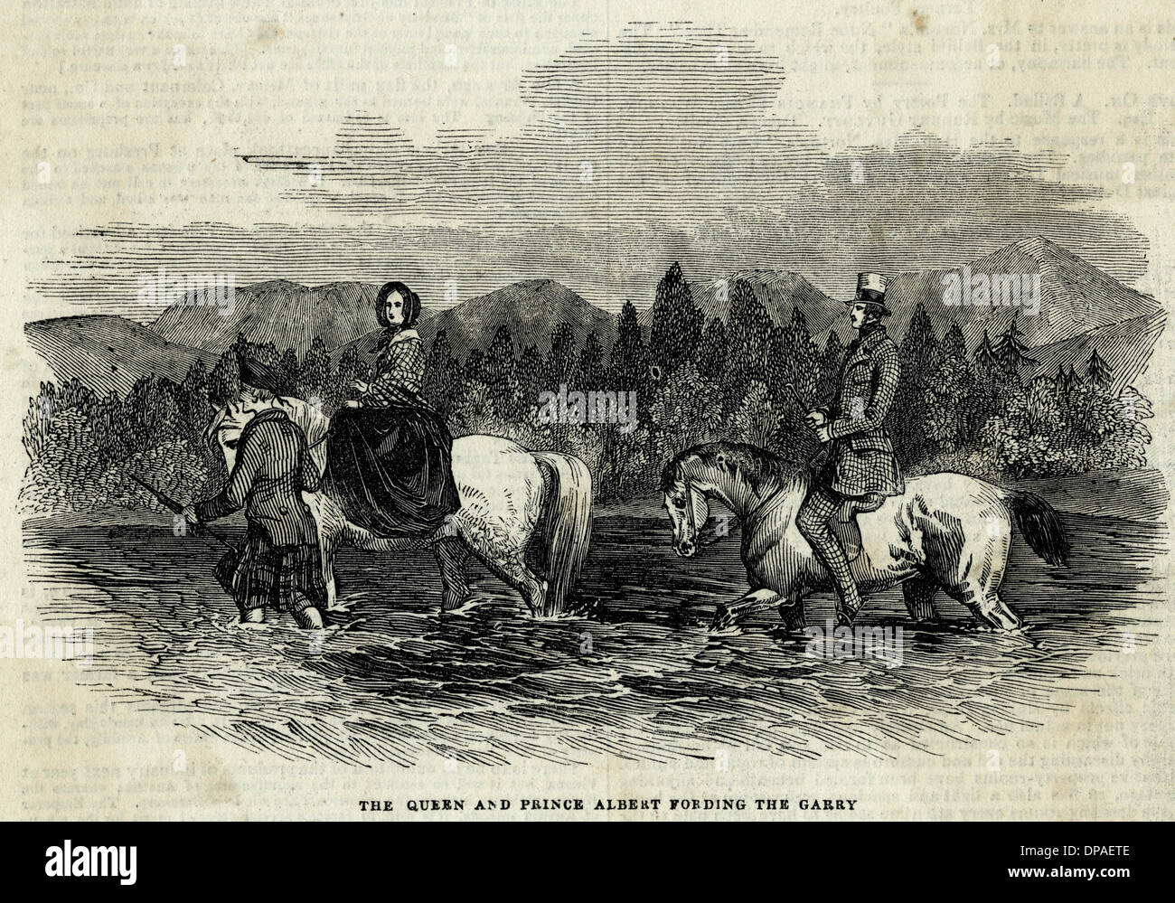 VICTORIA/ALBERT/GARRY Banque D'Images