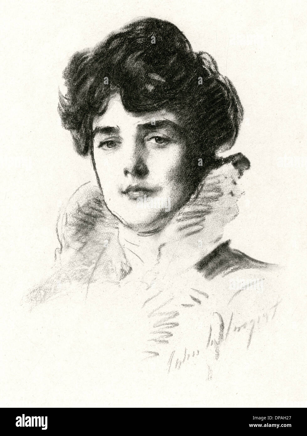 épouse de winston churchill Banque d'images détourées Alamy