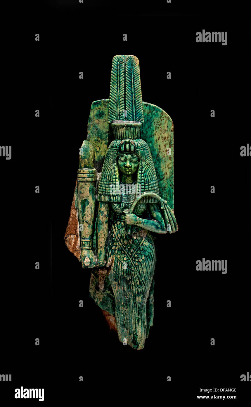 La reine Tiyi Le nouveau royaume 1550 -1069 la grande épouse royale du pharaon Aménophis III L'Égypte Banque D'Images