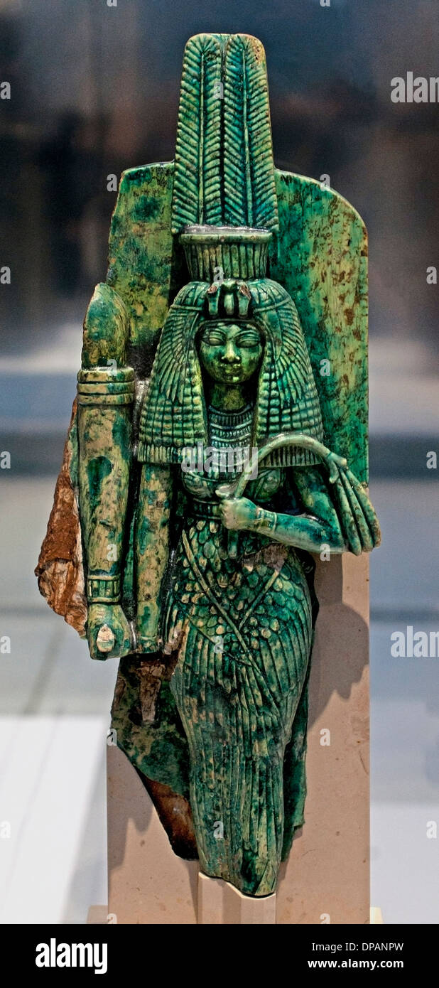 La reine Tiyi Le nouveau royaume 1550 -1069 la grande épouse royale du pharaon Aménophis III L'Égypte Banque D'Images