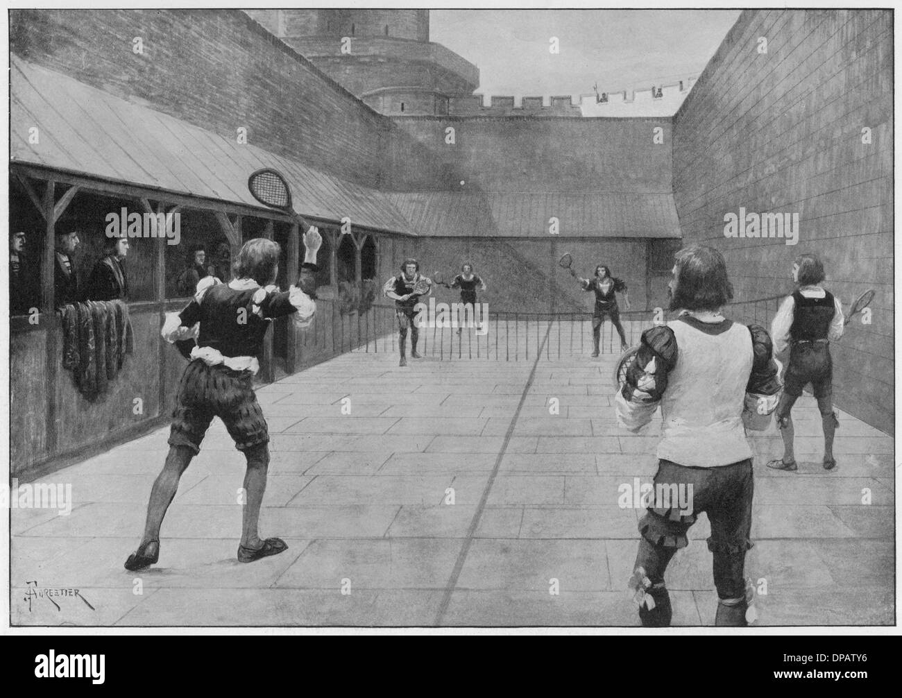 TENNIS 1500 WINDSOR Banque D'Images