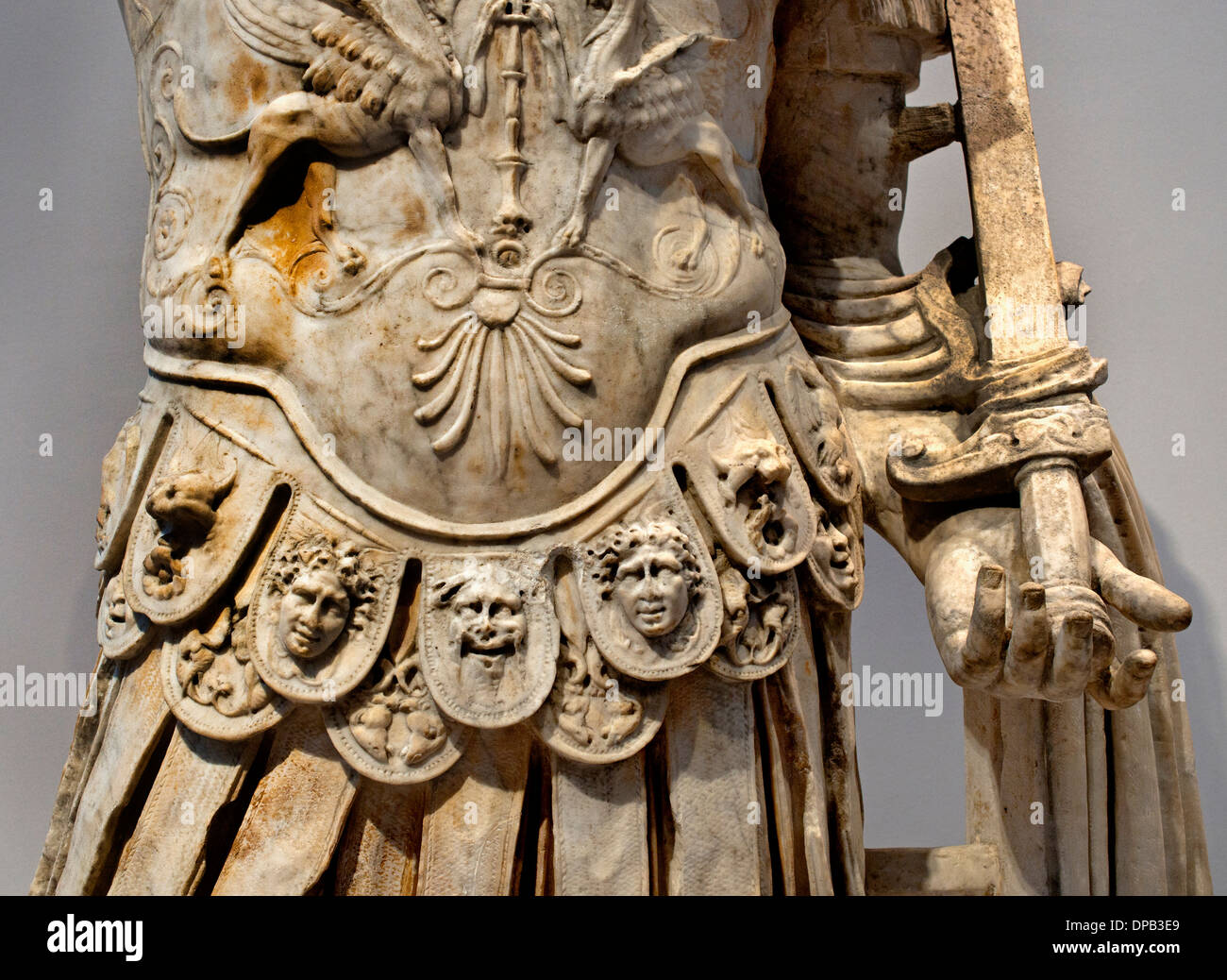 Marcus Aurelius Antoninus 121 – 180 fut un empereur romain de 161 à 180 et un philosophe stoïque, Rome, Italie, Banque D'Images
