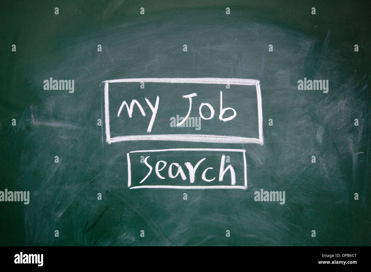 Inscrivez-vous au tableau noir Banque D'Images