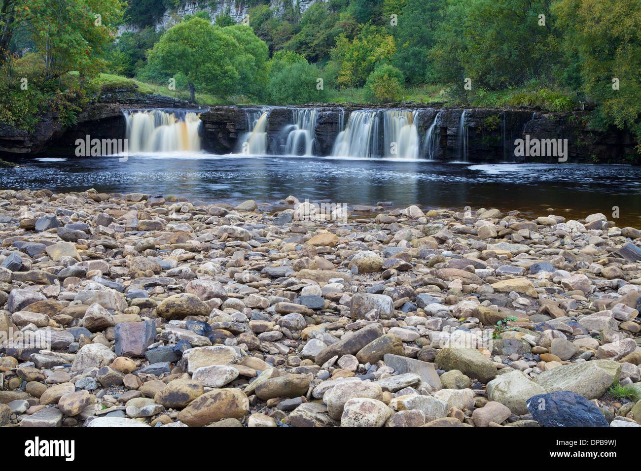 Wain Force Wath, North Yorkshire, Angleterre. Banque D'Images