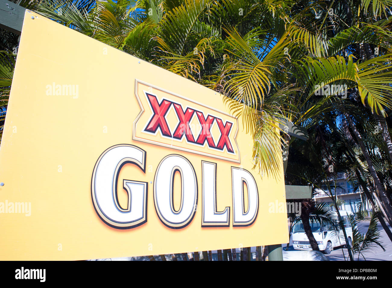 XXXX Gold signe. L'Australie. Banque D'Images