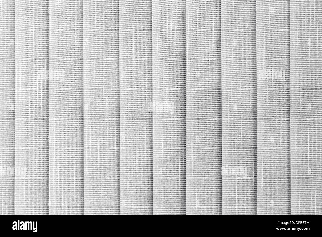 Vertical blanc stores en textile. Texture de fond Photo Banque D'Images