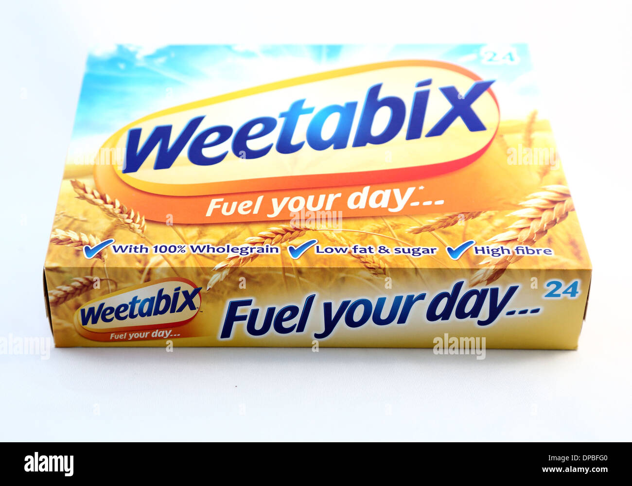 Fort de céréales pour petit déjeuner Weetabix Banque D'Images