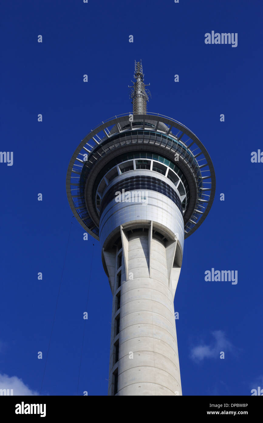 Sky Tower, Sky City, Auckland, Nouvelle-Zélande Banque D'Images