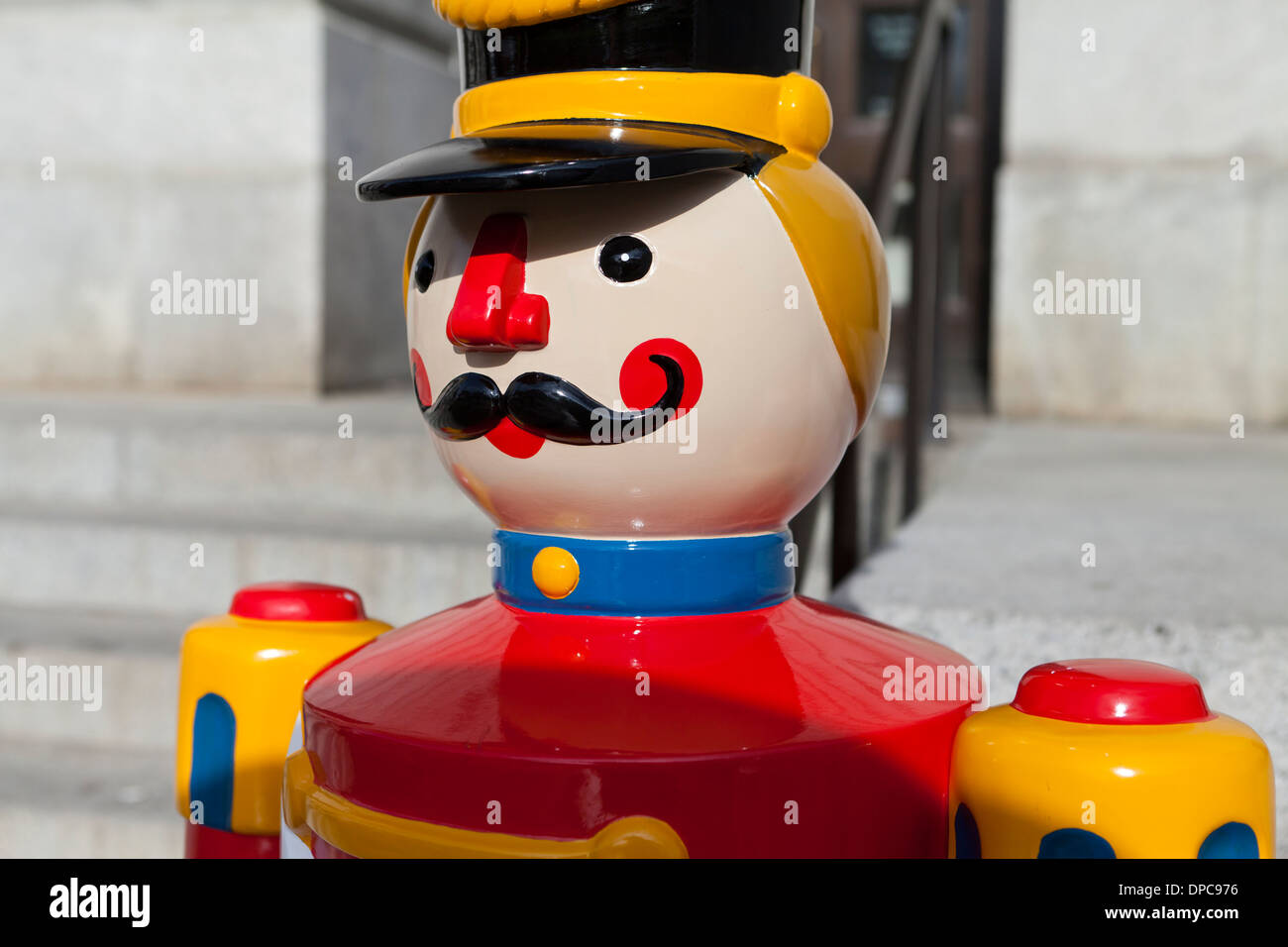 Poupée Casse-noisette - USA Banque D'Images