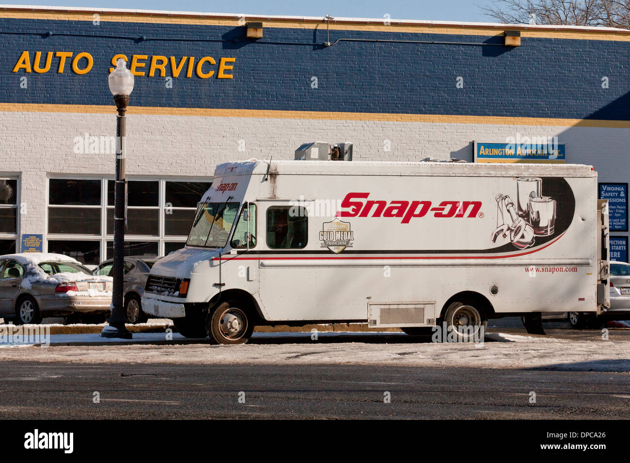 Snap-on Tools chariot - USA Banque D'Images