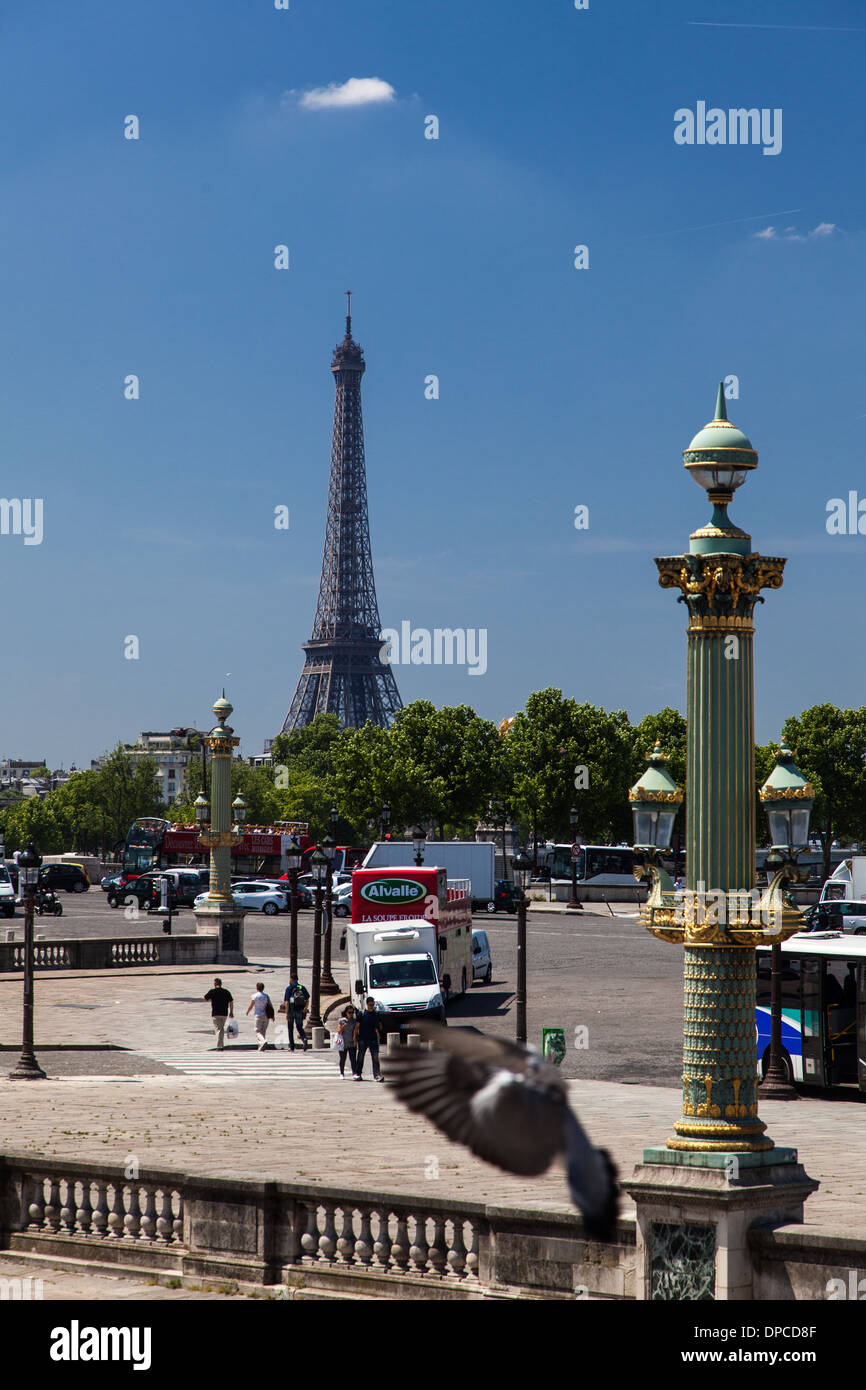 Tour Eiffel tower, Paris Banque D'Images