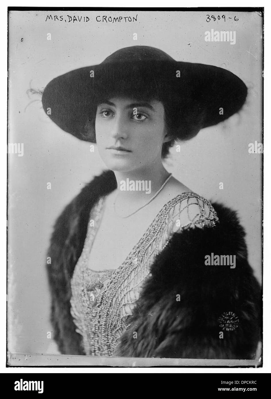 Mme David Crompton (LOC) Banque D'Images