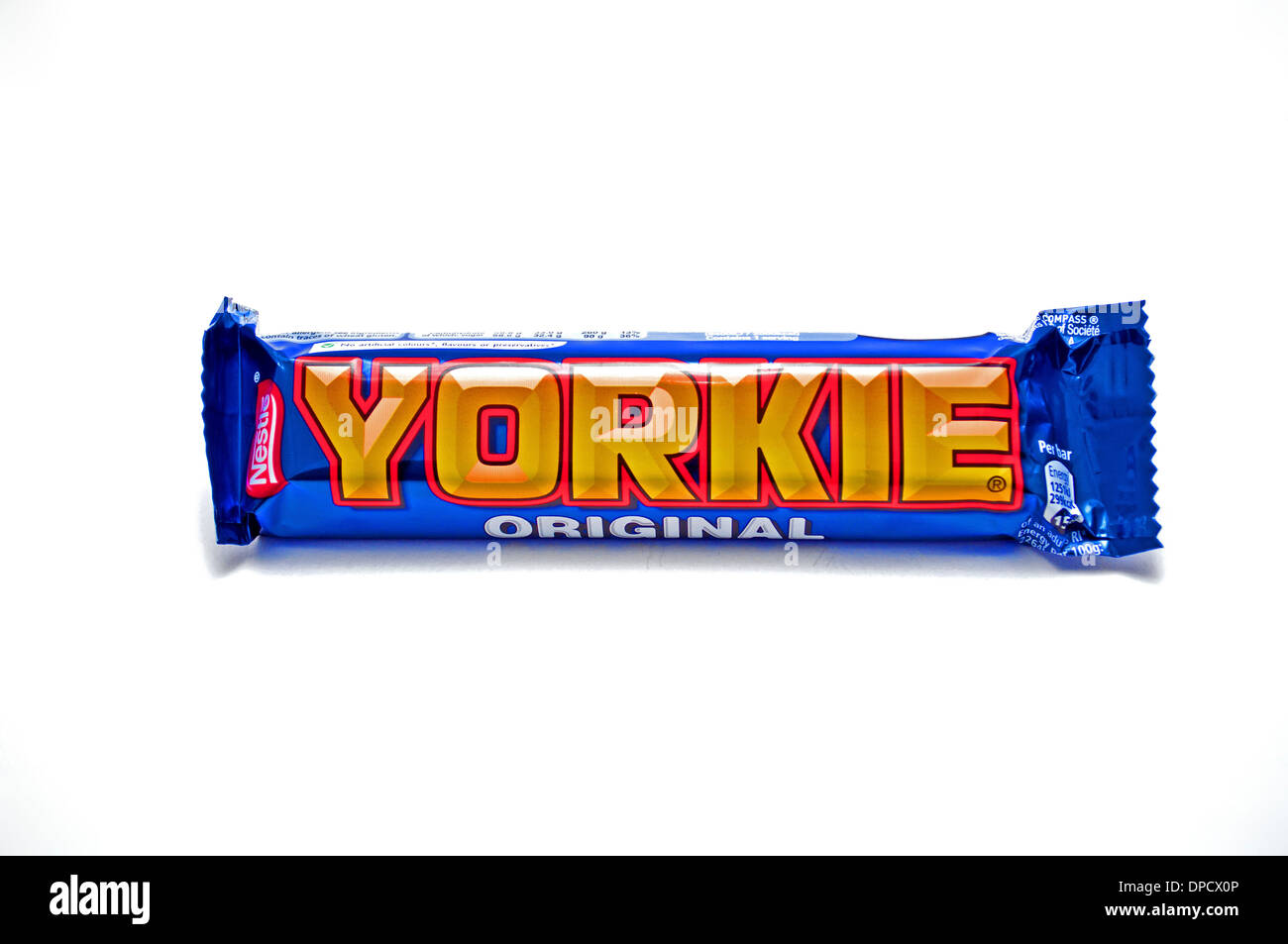 Une barre de chocolat au Yorkshire Banque D'Images