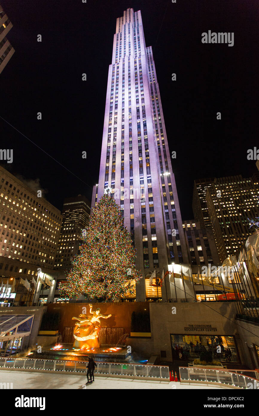 Noël à New York City Banque D'Images