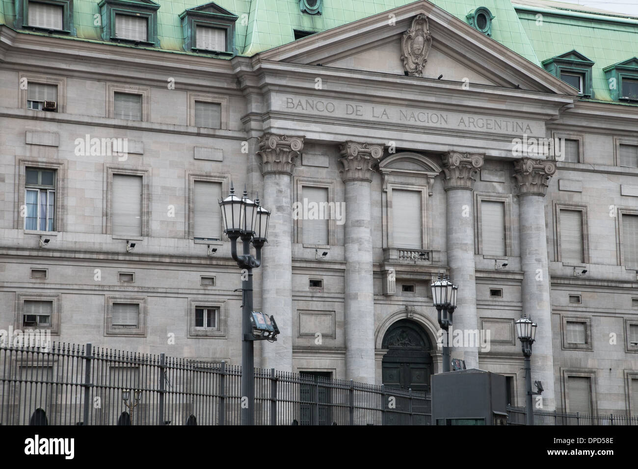Banque nationale à Buenos Aires, Argentine Banque D'Images