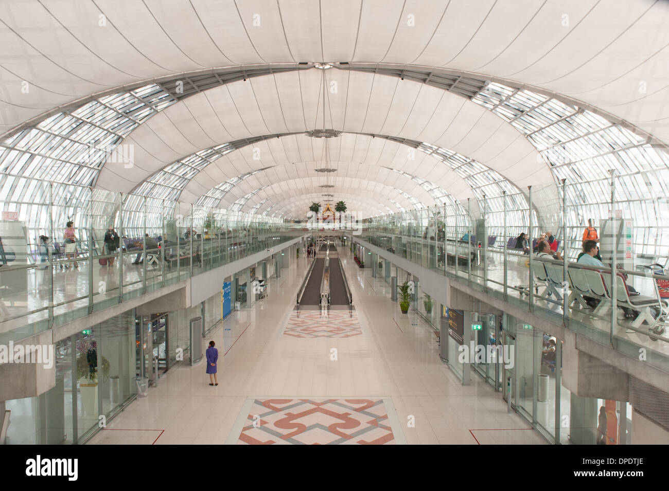 De l'aéroport Suvarnabhumi de Bangkok Banque D'Images