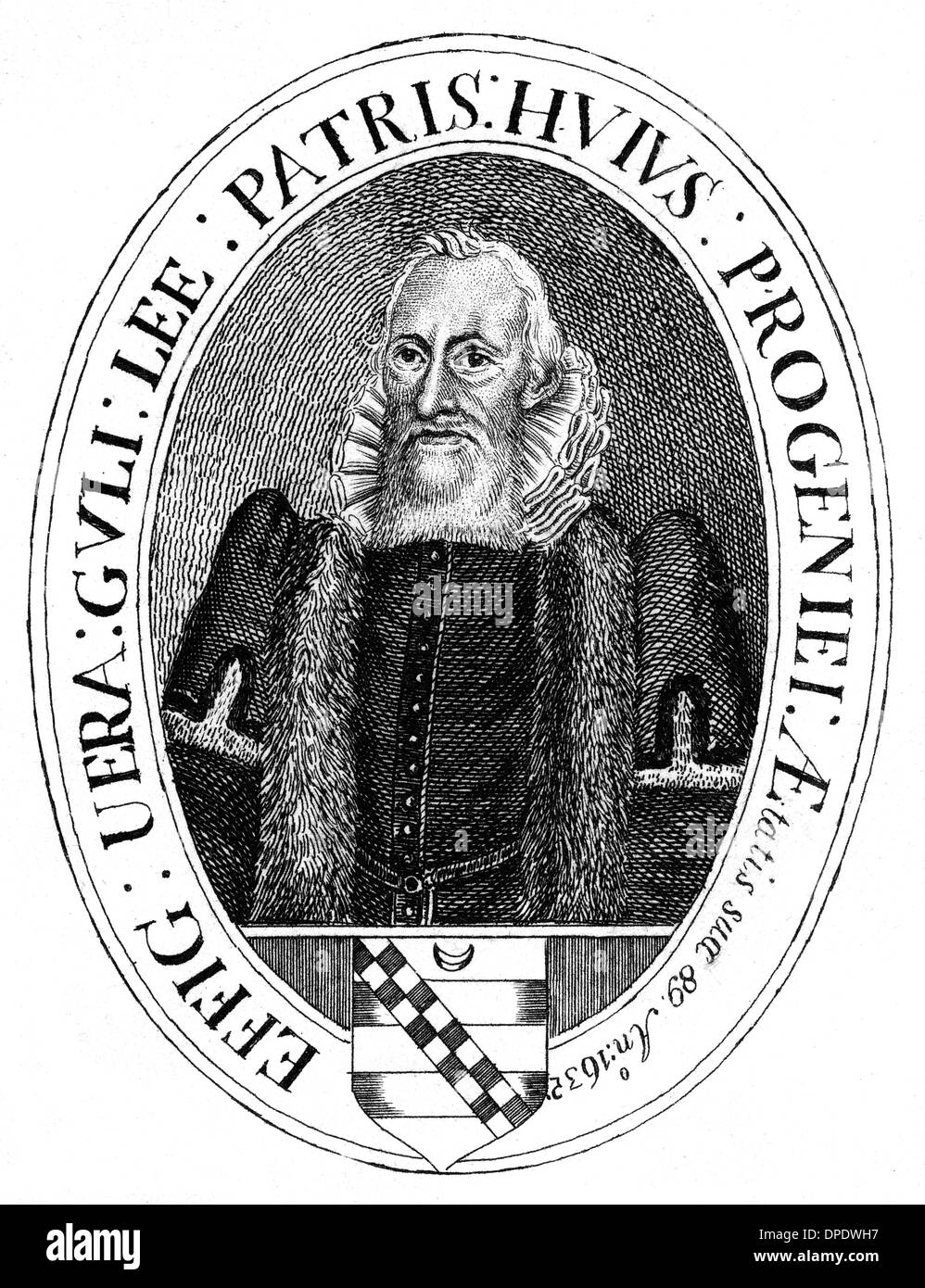 WILLIAM LEE D'Abingdon Banque D'Images